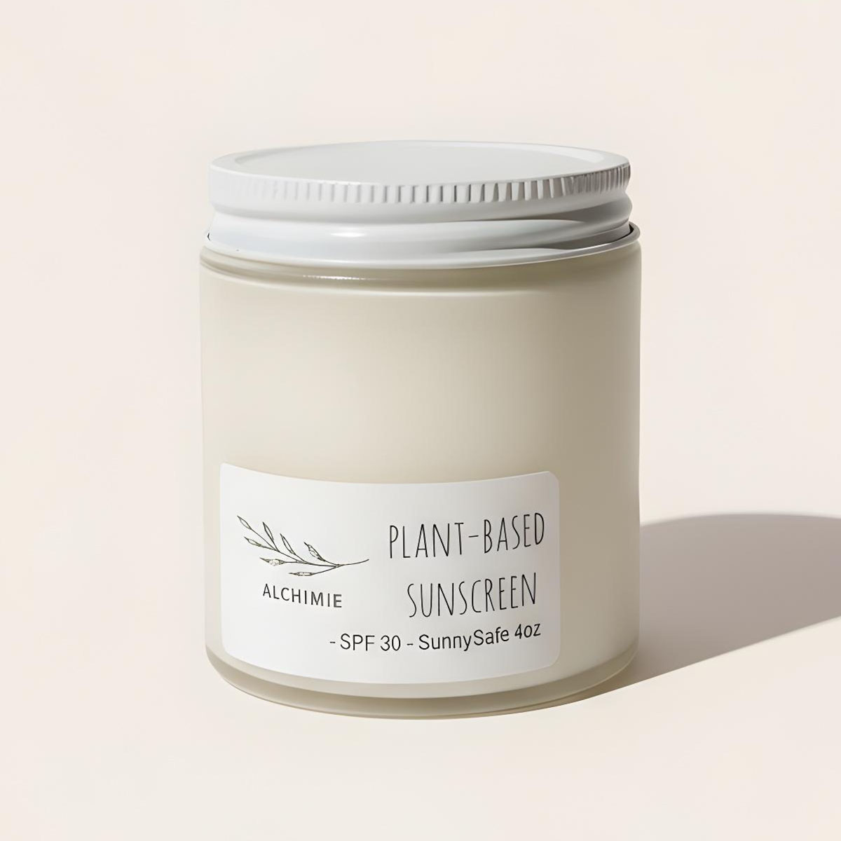 Plant Based Sunscreen Cream