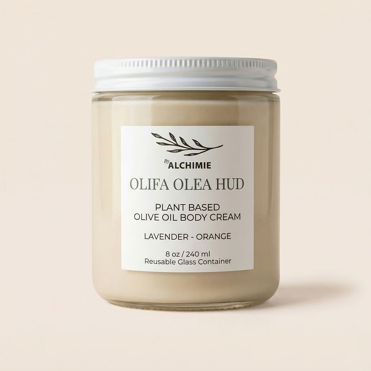 Plant Based Olive Oil Body Cream